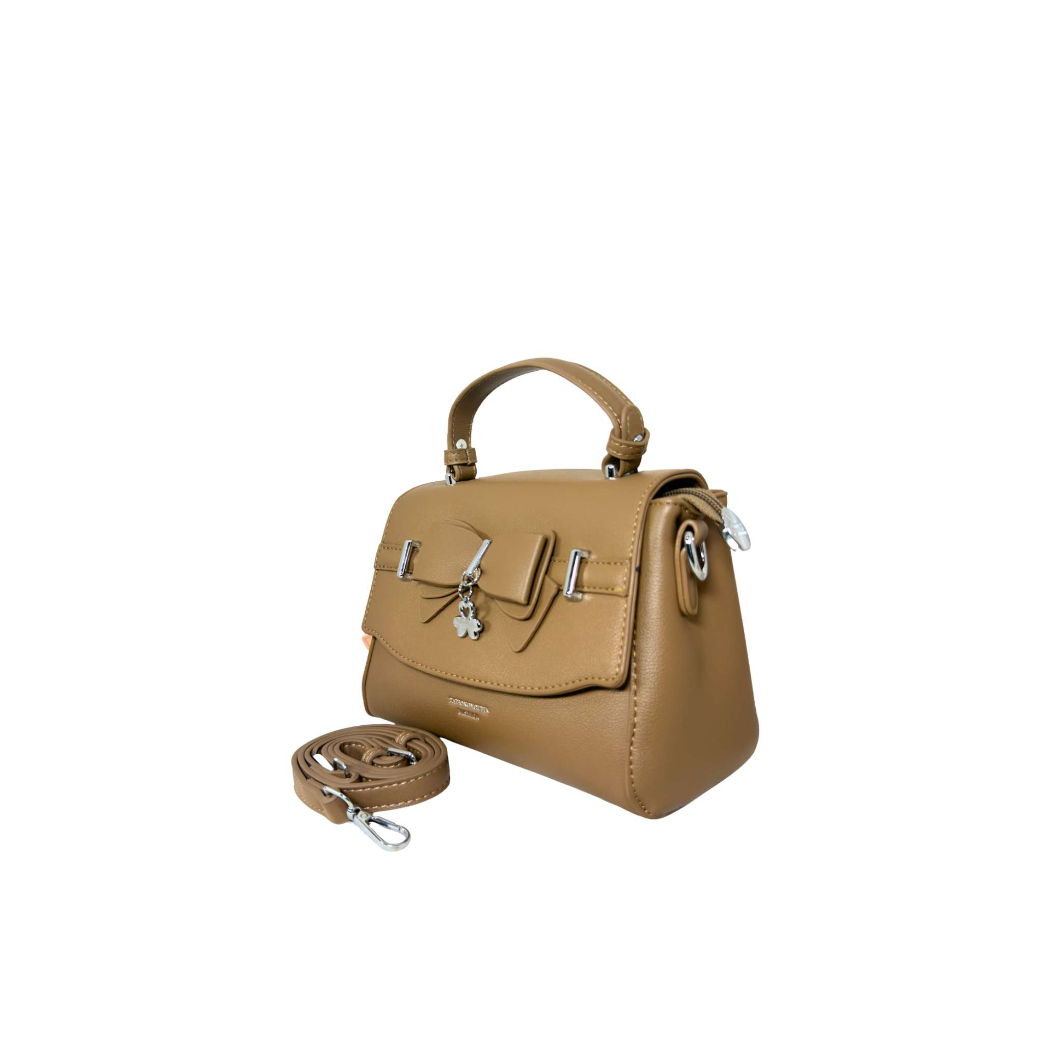 Charm mini Satchel - Deep Khaki