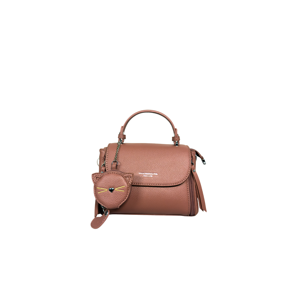 Mia mini Satchel - Bean Pink