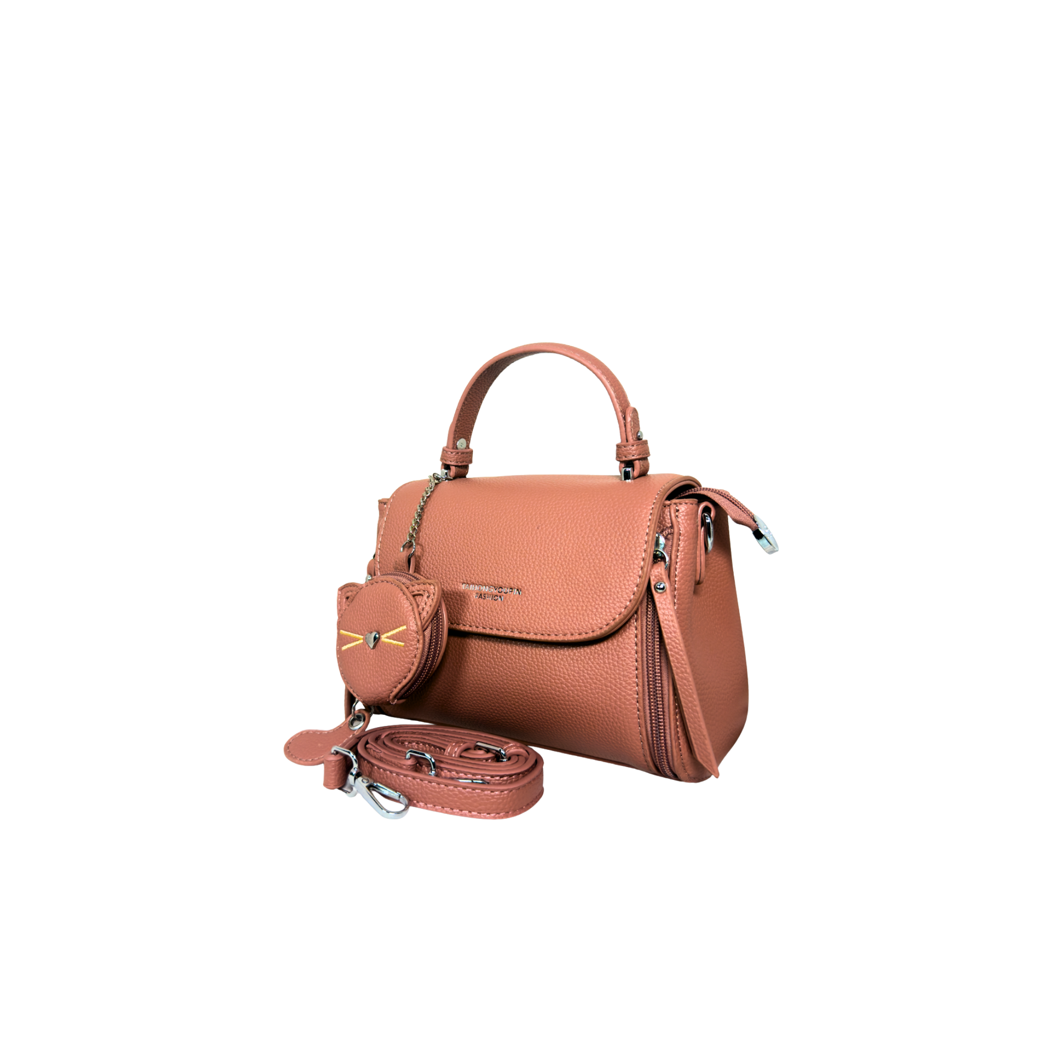 Mia mini Satchel - Bean Pink
